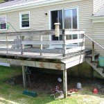 Before - Composite Deck and Rail