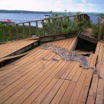 Before - Composite Deck and Rail