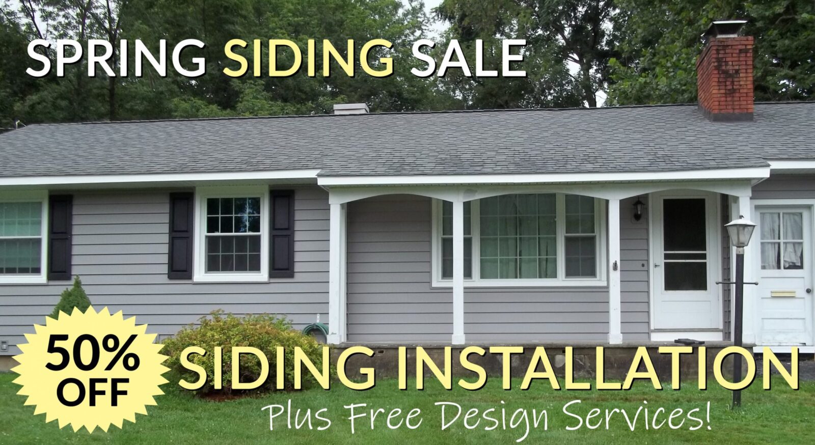 Spring Siding Sale