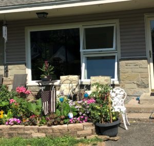 awning window after outside