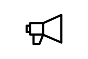 Megaphone icon