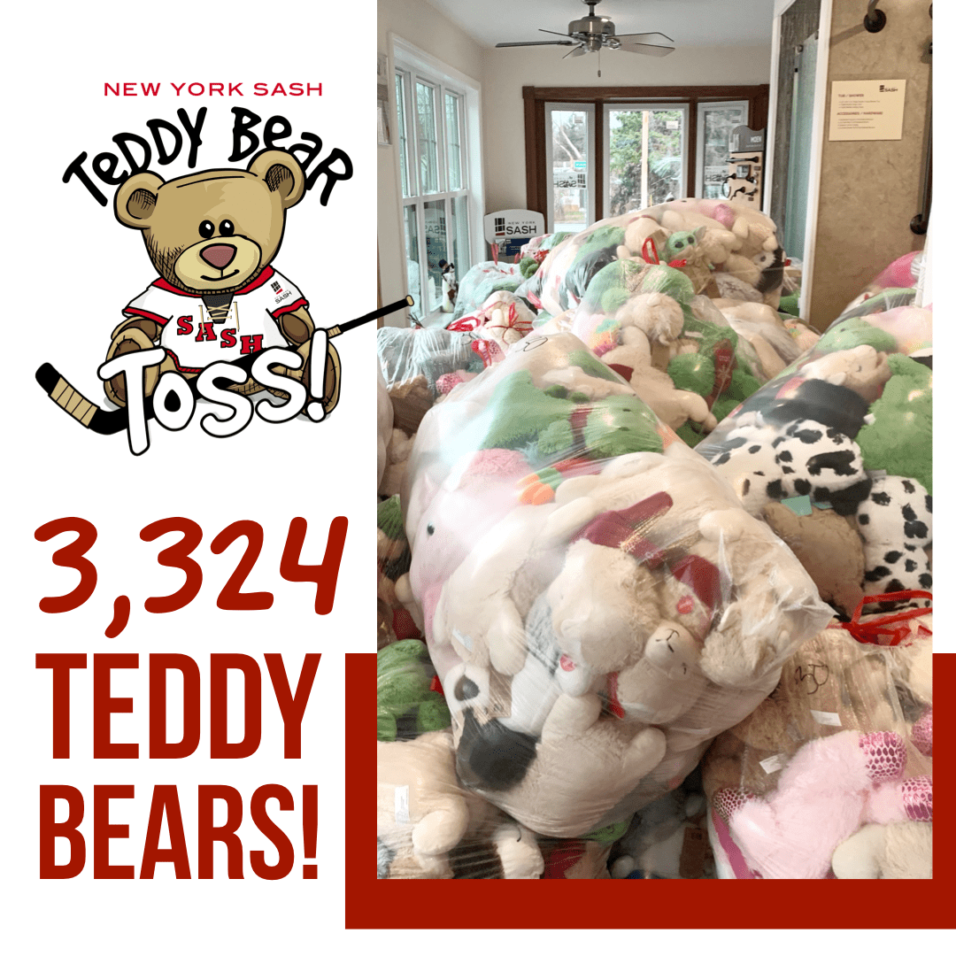 Teddy Bear Toss 2020 Results! New York Sash