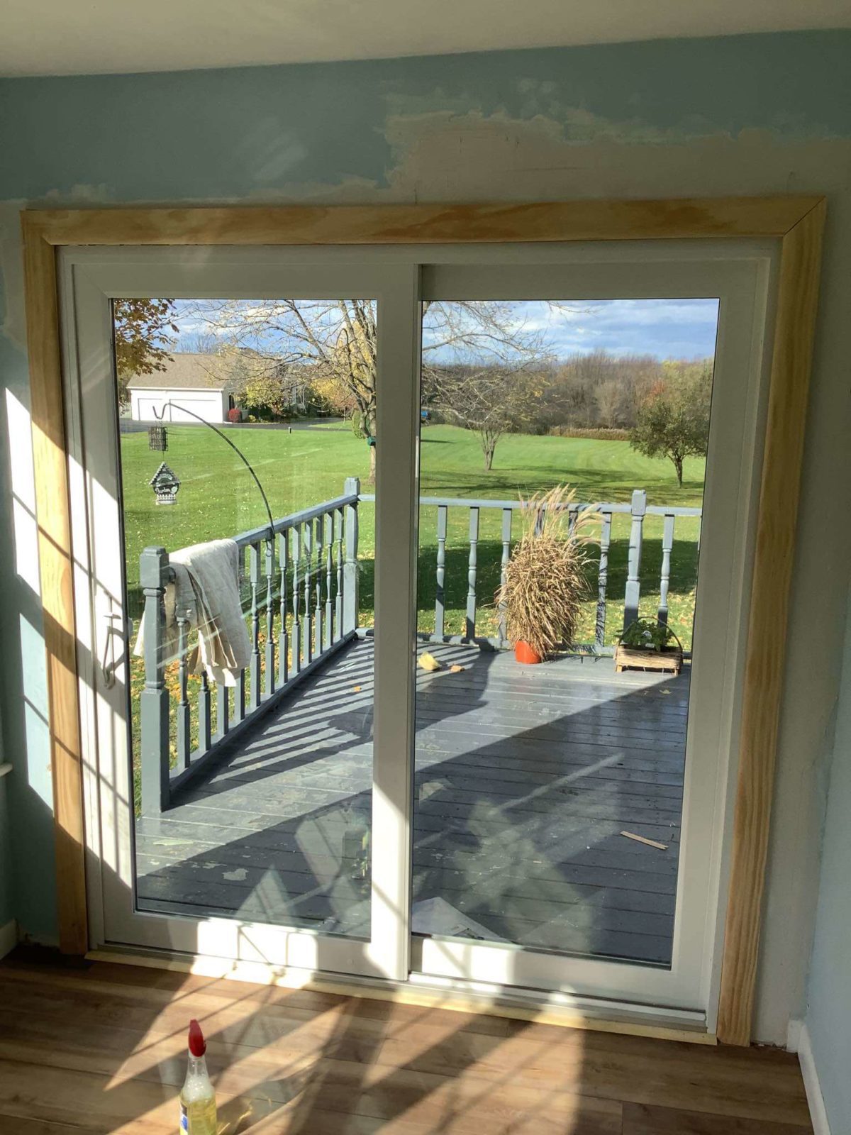 Featured Sunroom Patio Door Install In New Hartford New York Sash   New Sliding Glass Door Inside View 2 Scaled 